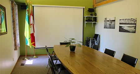 Mid-Sask Community Futures Boardroom